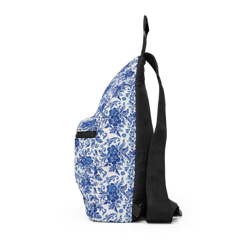 Floral Azulejo Sling Bag