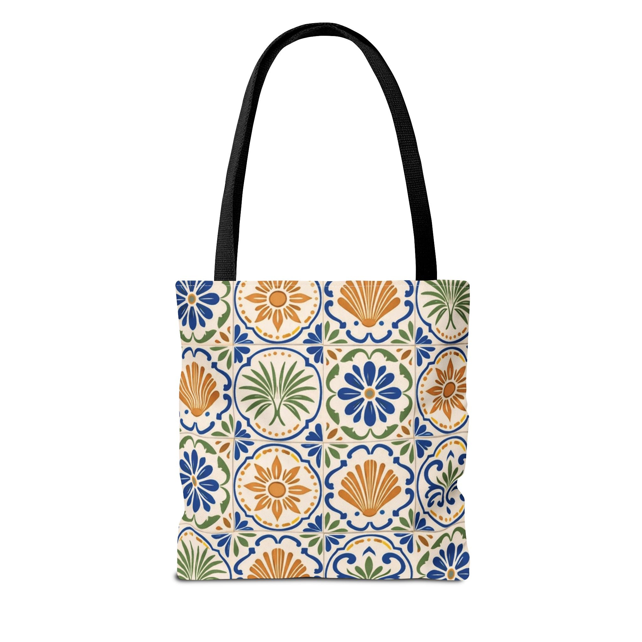 Mediterranean Mosaic Tile Beach Tote