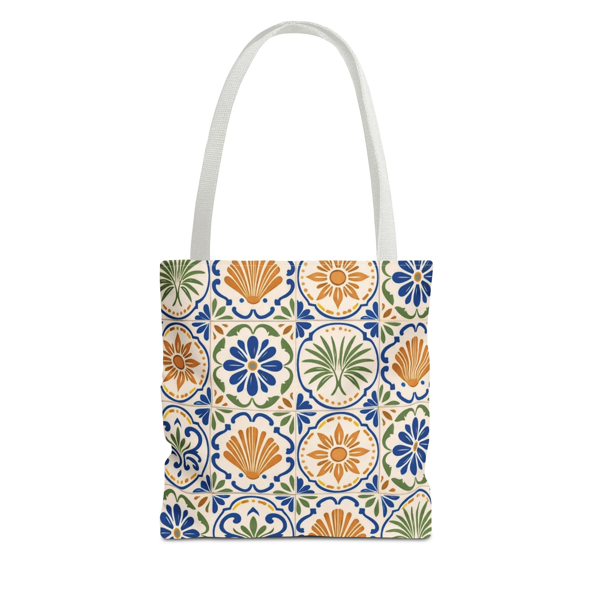 Mediterranean Mosaic Tile Beach Tote