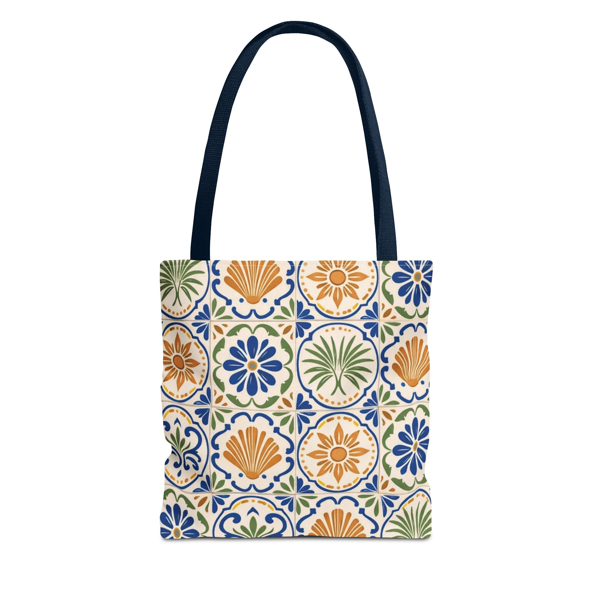Mediterranean Mosaic Tile Beach Tote