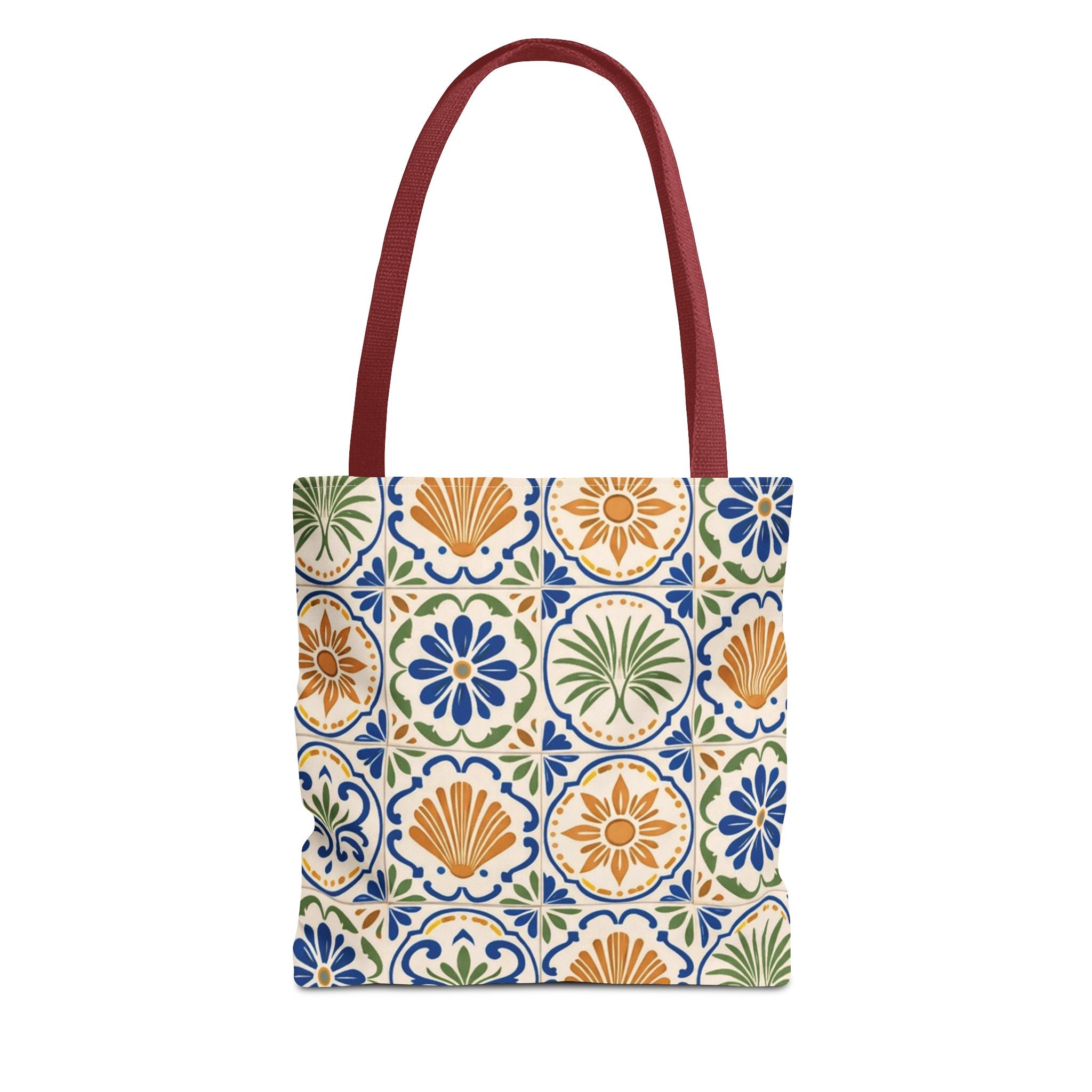 Mediterranean Mosaic Tile Beach Tote